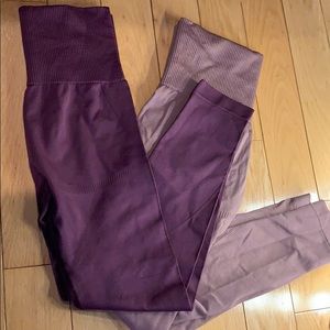 2 pairs of leggings!